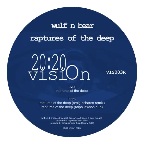 Ralph Lawson, Wulf N Bear - Raptures Of The Deep [2020 Vision Recordings]