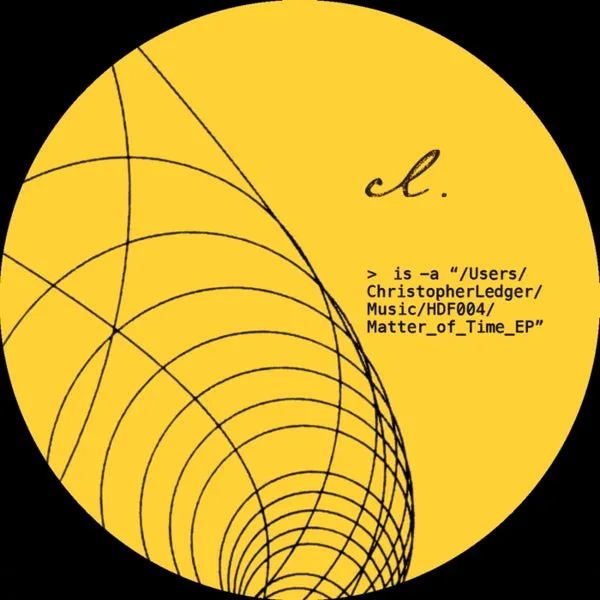 Christopher Ledger - Matter Of Time EP [Hidden Folder]