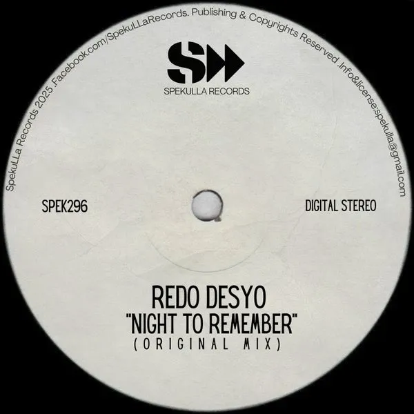 Redo Desyo - Night To Remember [SpekuLLA Records]