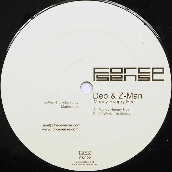 Deo & Z-Man - Money Hungry Hoe [PRDS Direct]