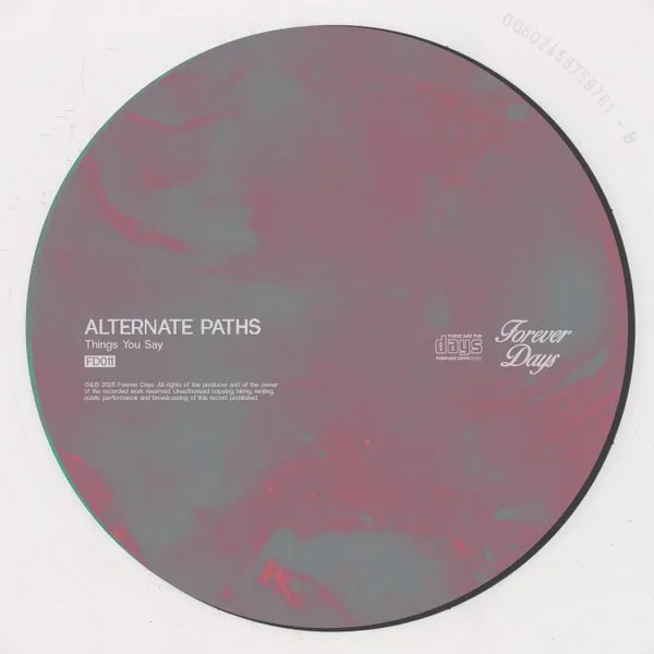 Things You Say - Alternate Paths (Extended Mix) [Forever Days]