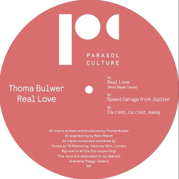 Thoma Bulwer - Ca c'est, ca c'est sassy [Parasol Culture]