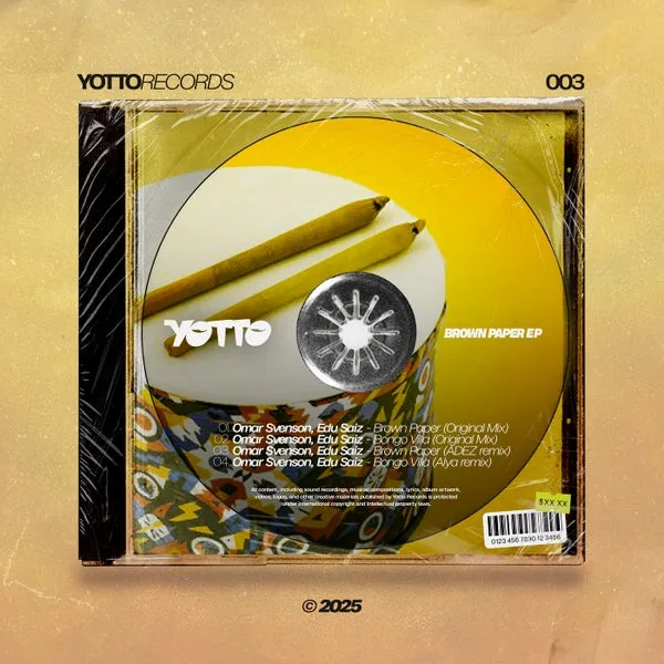 Omar Svenson, Edu Saiz - Brown Paper EP [Yotto Records]