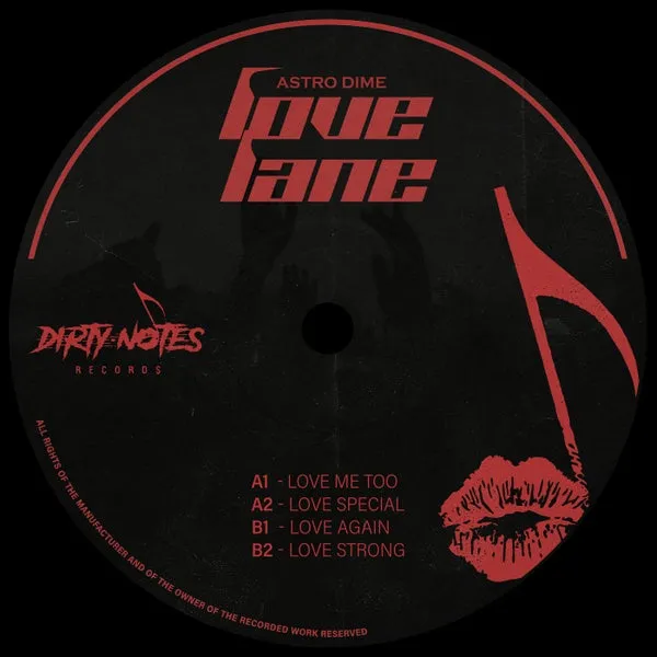 Astro Dime - Love Lane EP [Dirty Notes]