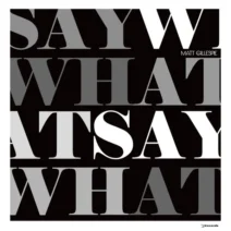 Matt Gillespie - Say What [I Records]