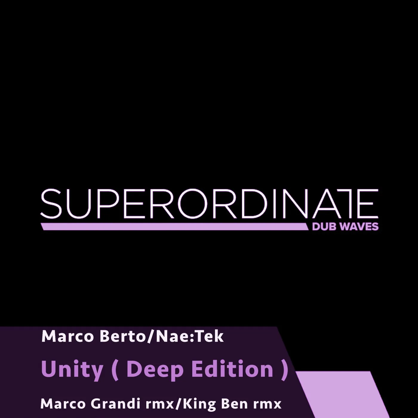 Marco Berto, Nae:Tek – Unity ( Deep Edition )