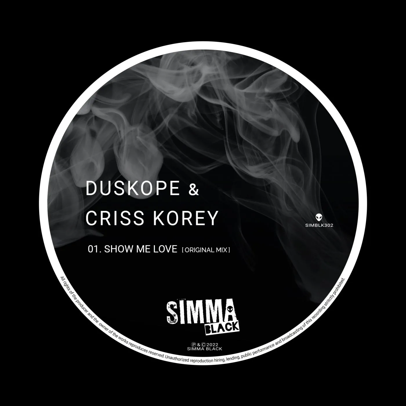 Duskope, Criss Korey – Show Me Love [SIMBLK302]