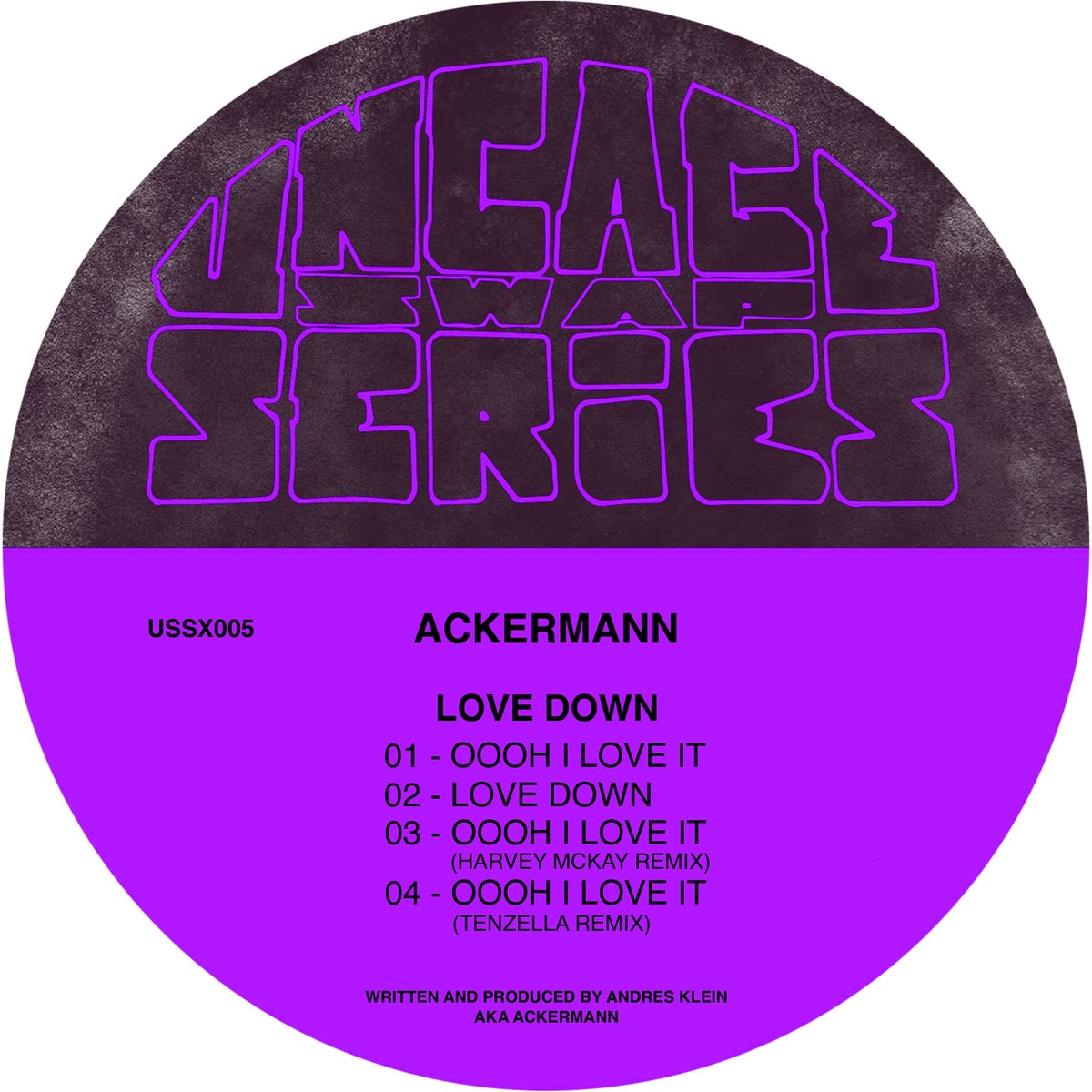 Ackermann - Love Down [USSX005]