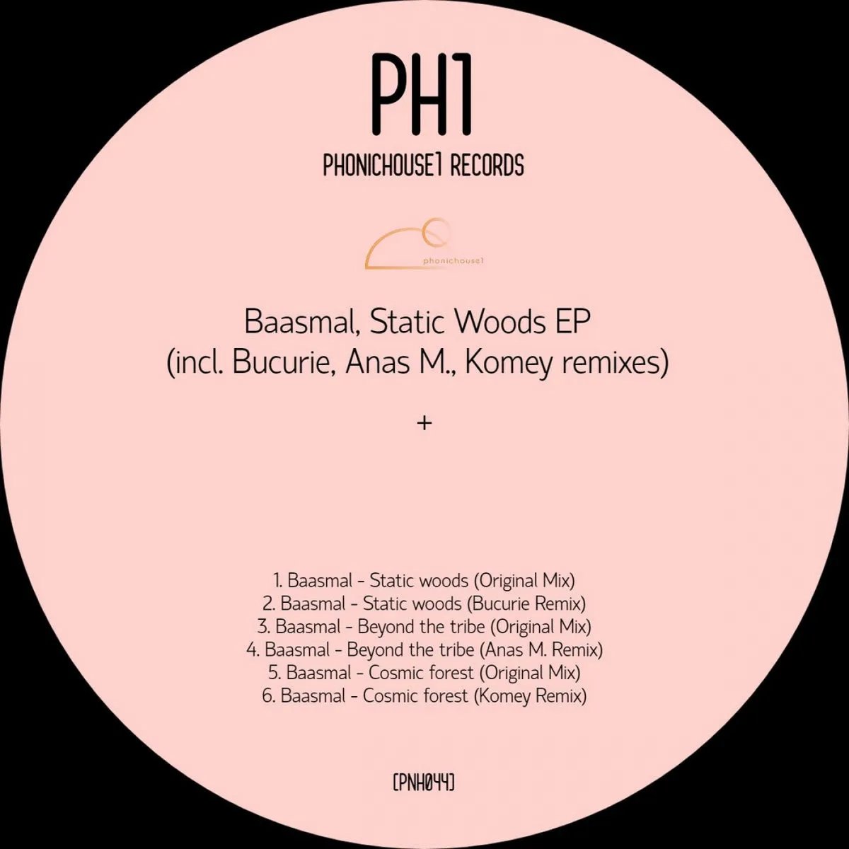 Baasmal - Static Woods EP (incl. Bucurie, Anas M. , Komey remixes) [PNH044]