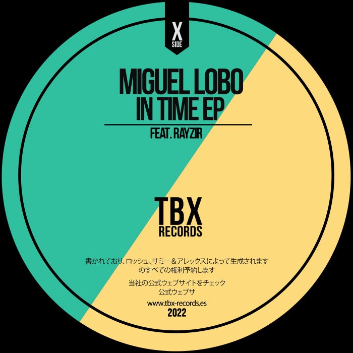 Miguel Lobo, RAYZIR - In Time EP [TBX36]