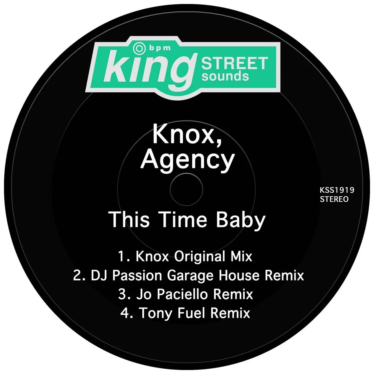 Knox, Agency – This Time Baby [KSS1919]
