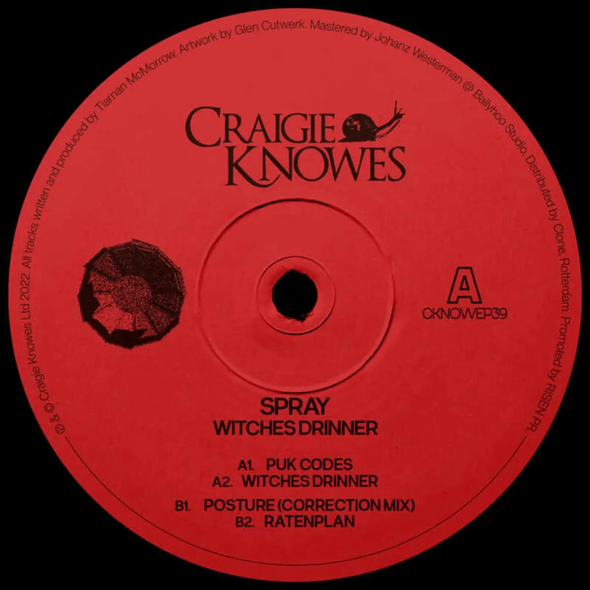 Spray - Witches Drinner EP [CKNOWEP39]