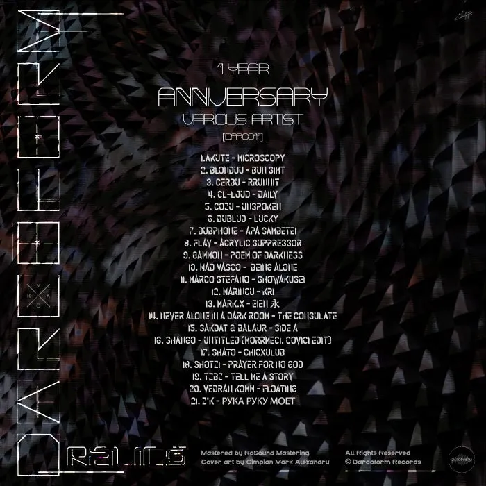 1 Year Anniversary Album [DARC010]