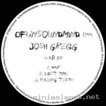 Josh Gregg – WAR EP cover