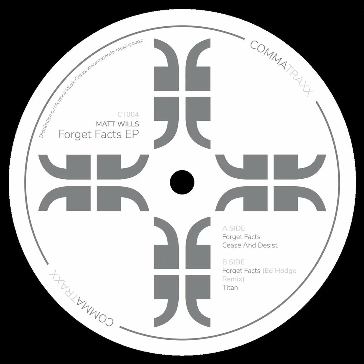 Matt Wills - Forget Facts EP [CT004D]