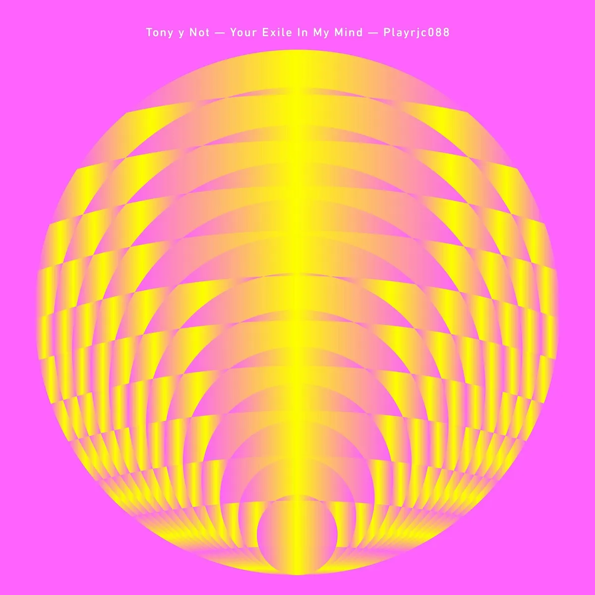 Tony y Not - Your Exile In My Mind [PLAYRJC088]