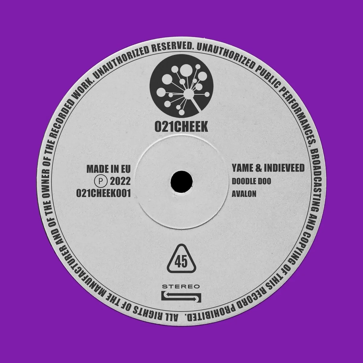 YAME, Indieveed - Doodle Doo [021CHEEK001]