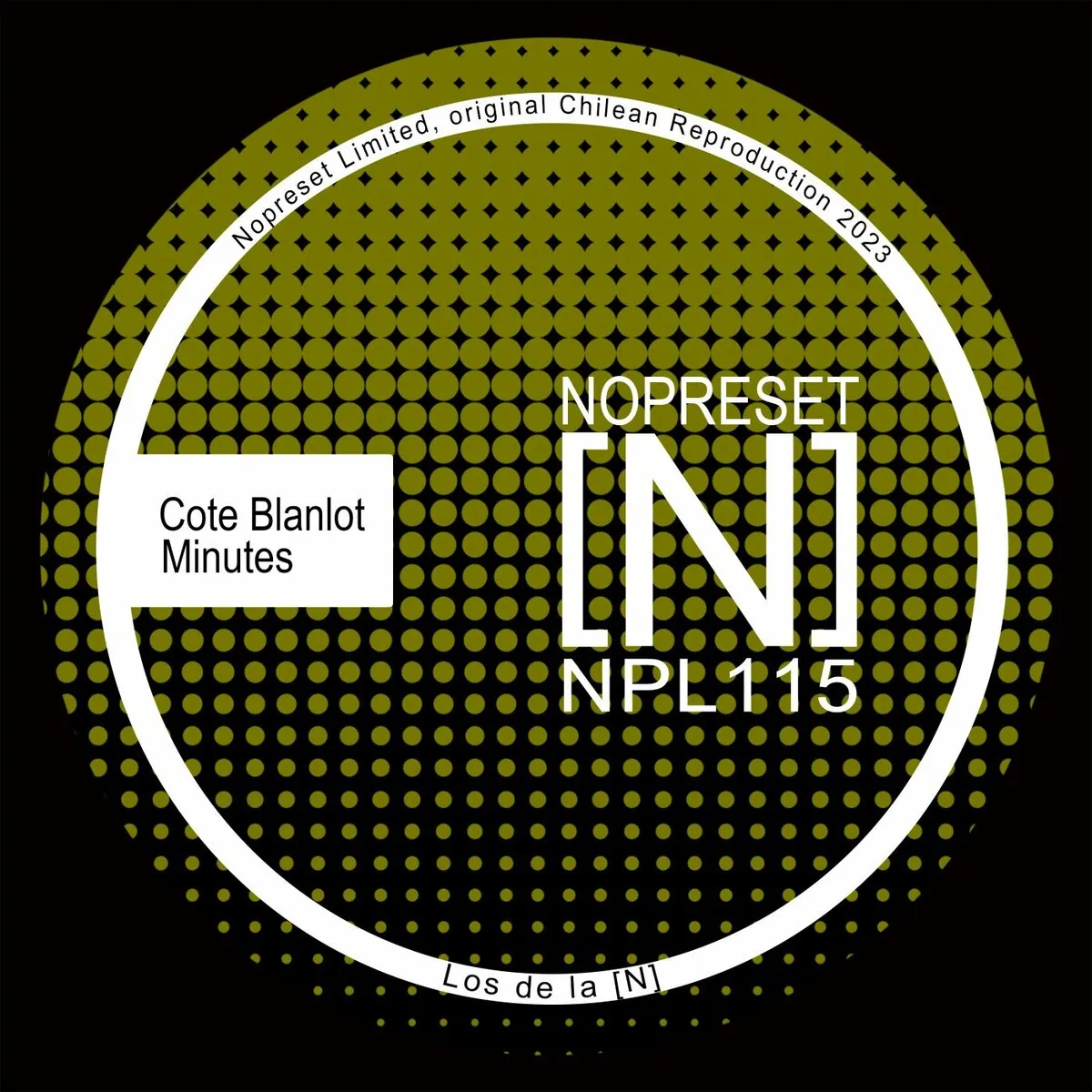 Cote Blanlot - Minutes [NPL115]