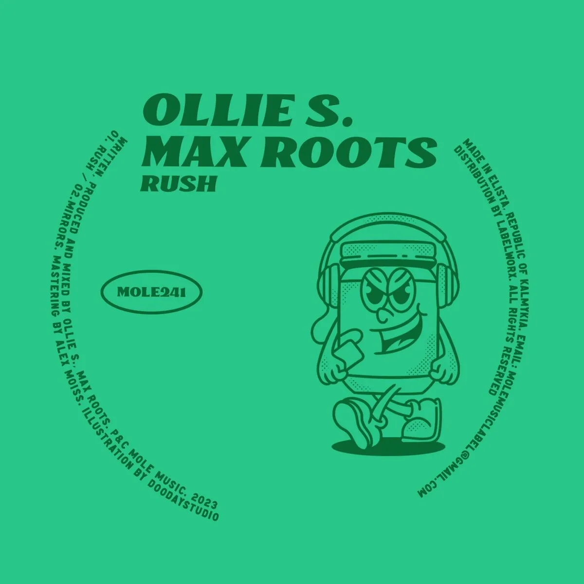 Ollie S., Max Roots – Rush [MOLE241]