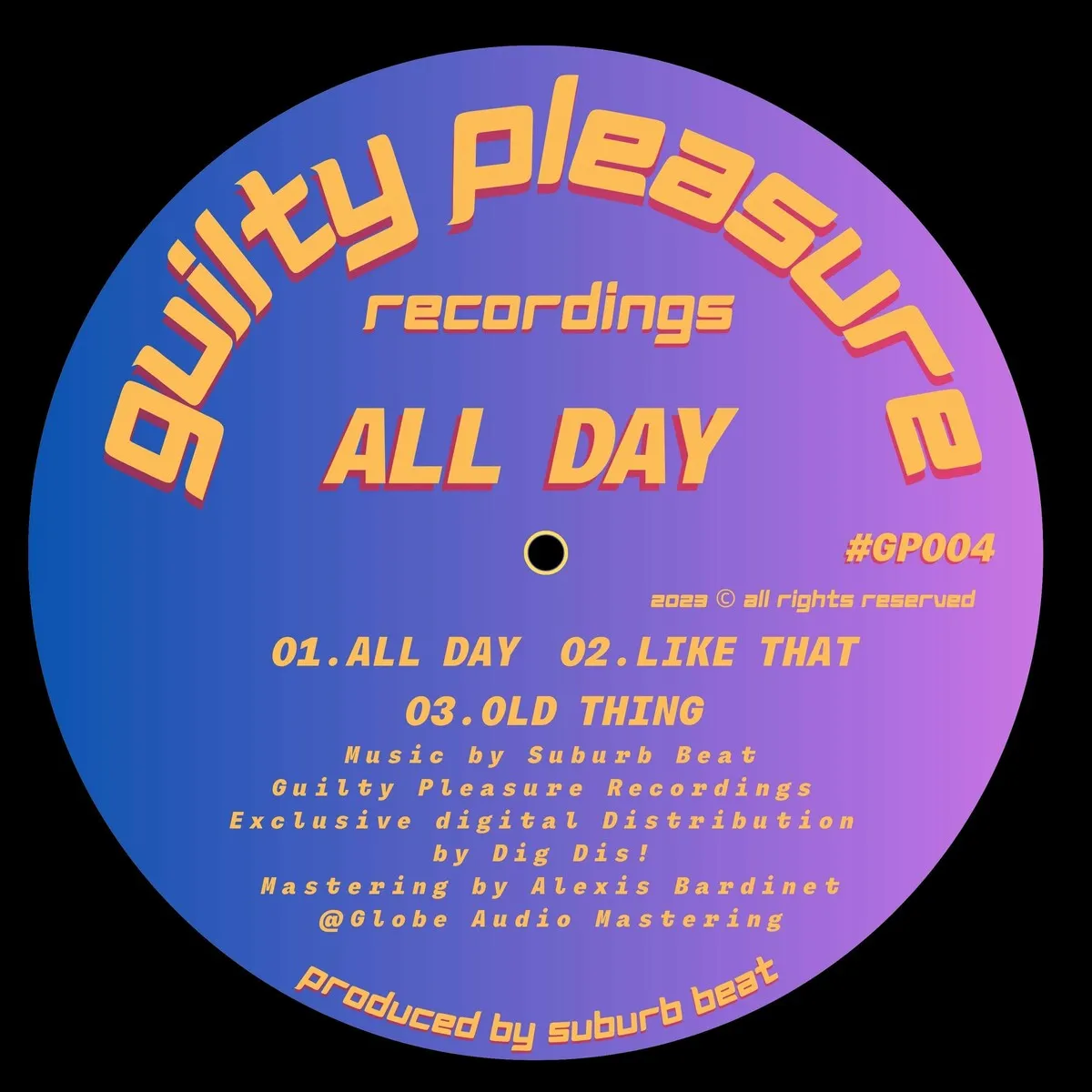 Suburb Beat – All Day [GP004]