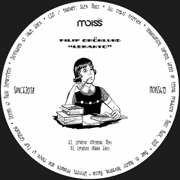 Filip Grönlund - Leranto [MOISS419]