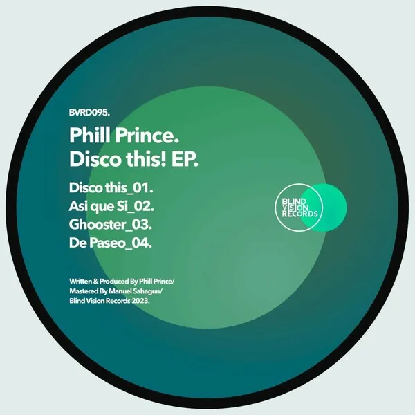 Phil Prince – Disco This! [BVRDIGITAL095]