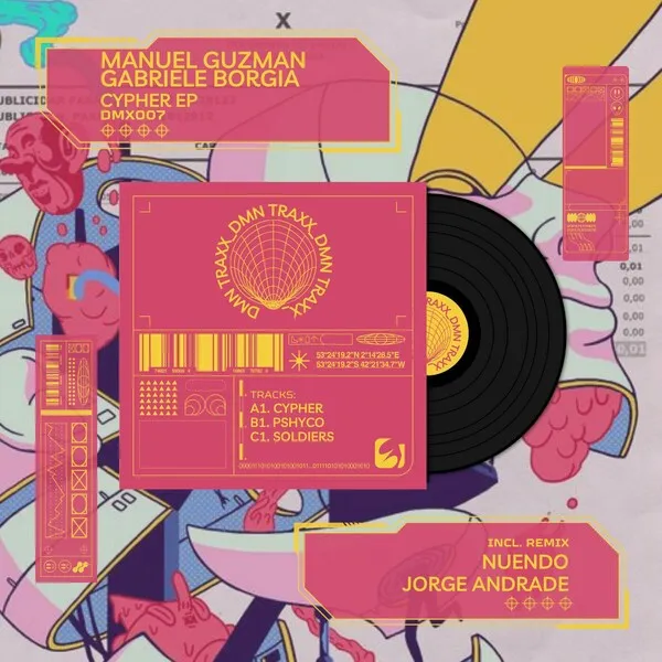 Manuel Guzman, Gabriele Borgia - Cypher EP [DMN TRAXX]
