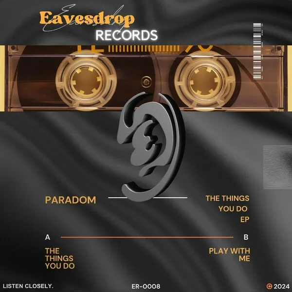 Paradom - The Things You Do EP [Eavesdrop Records]