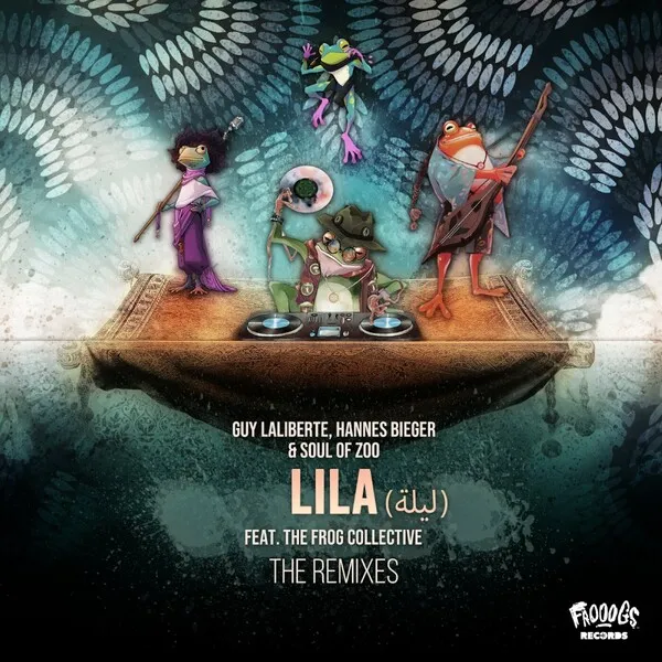 Guy Laliberte, Hannes Bieger, Soul of Zoo - Lila (The Remixes) [Frooogs Records]