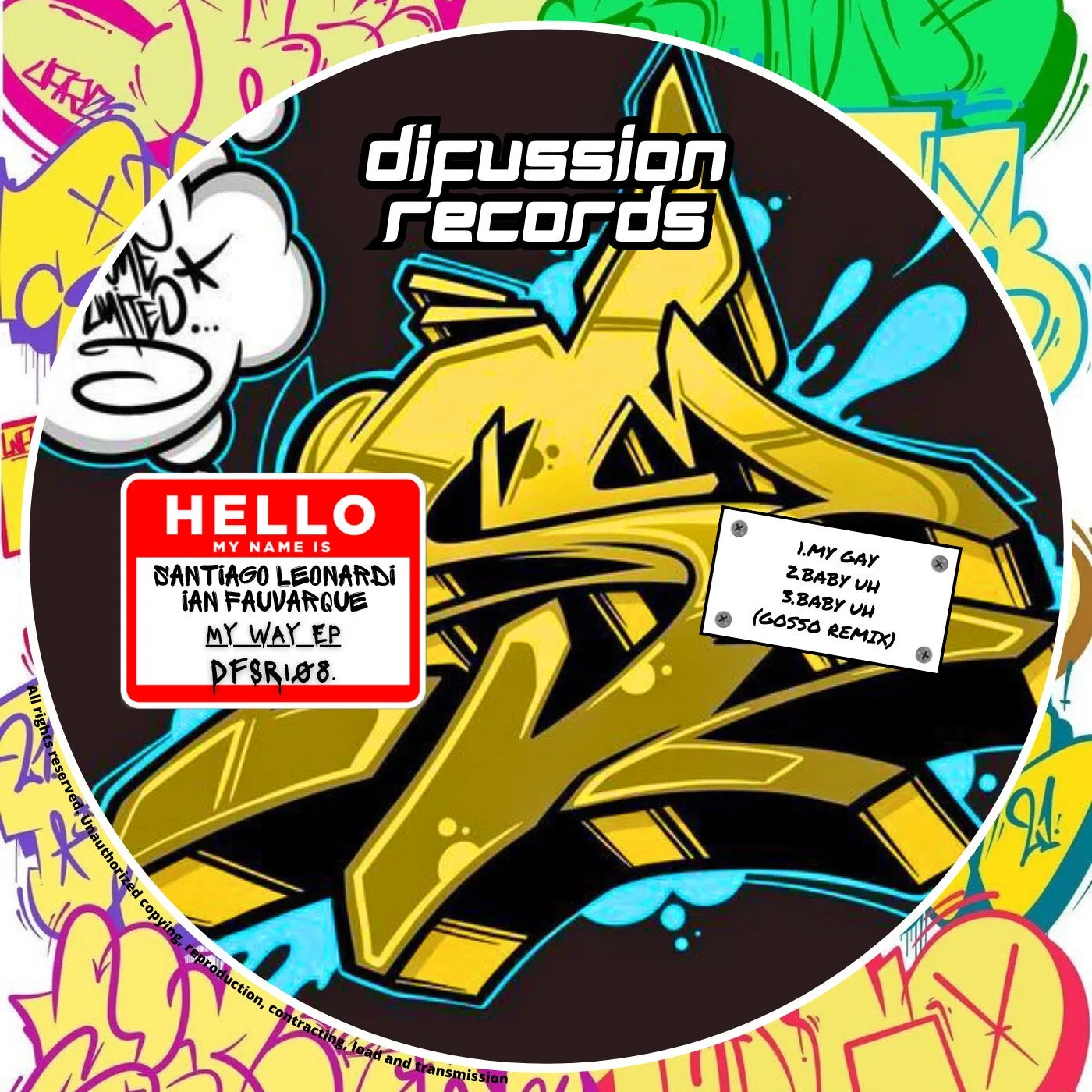 Ian Fauvarque, Santiago Leonardi - My Way EP [Difussion Records]