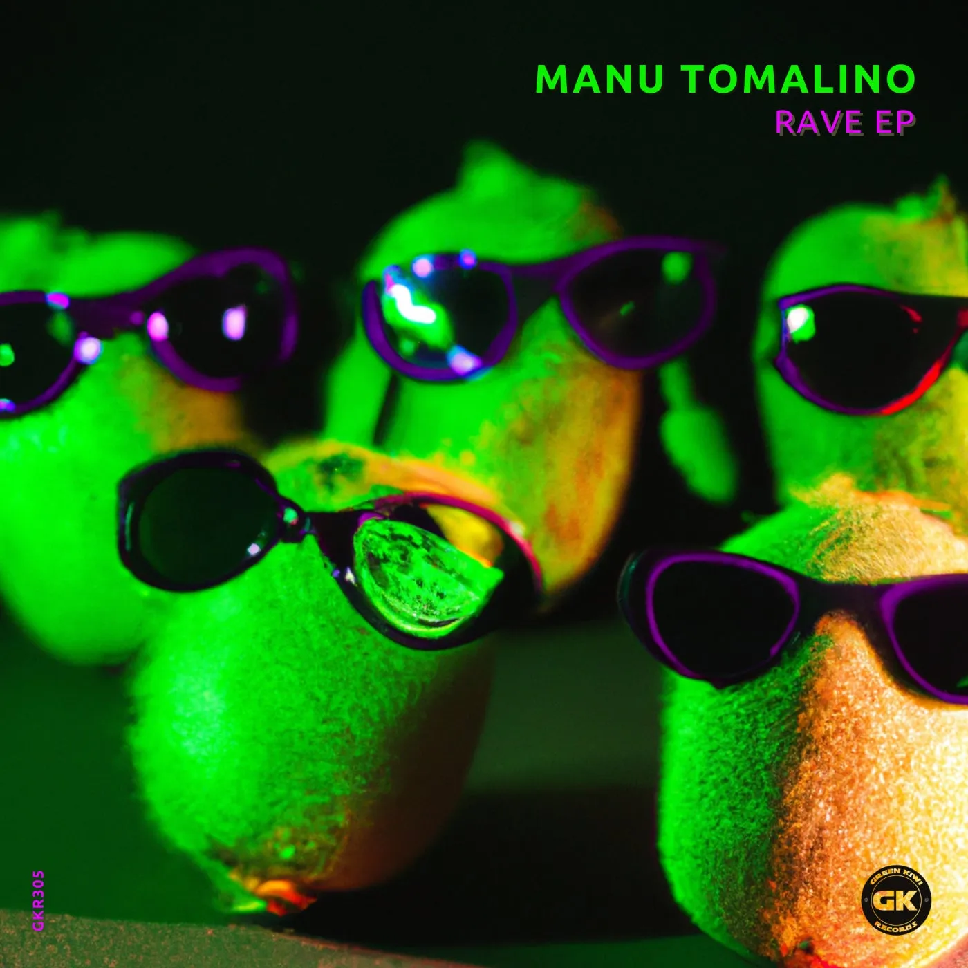 Manu Tomalino - Rave EP [Green Kiwi Records]