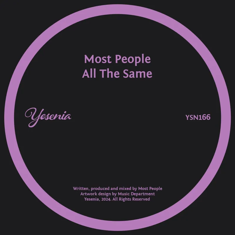 Most People - All The Same [Yesenia]