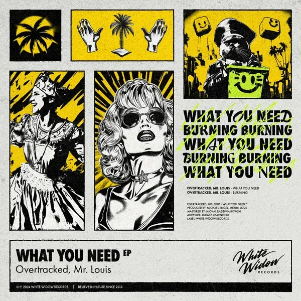 Overtracked, Mr. Louis - What You Need EP [White Widow Records]