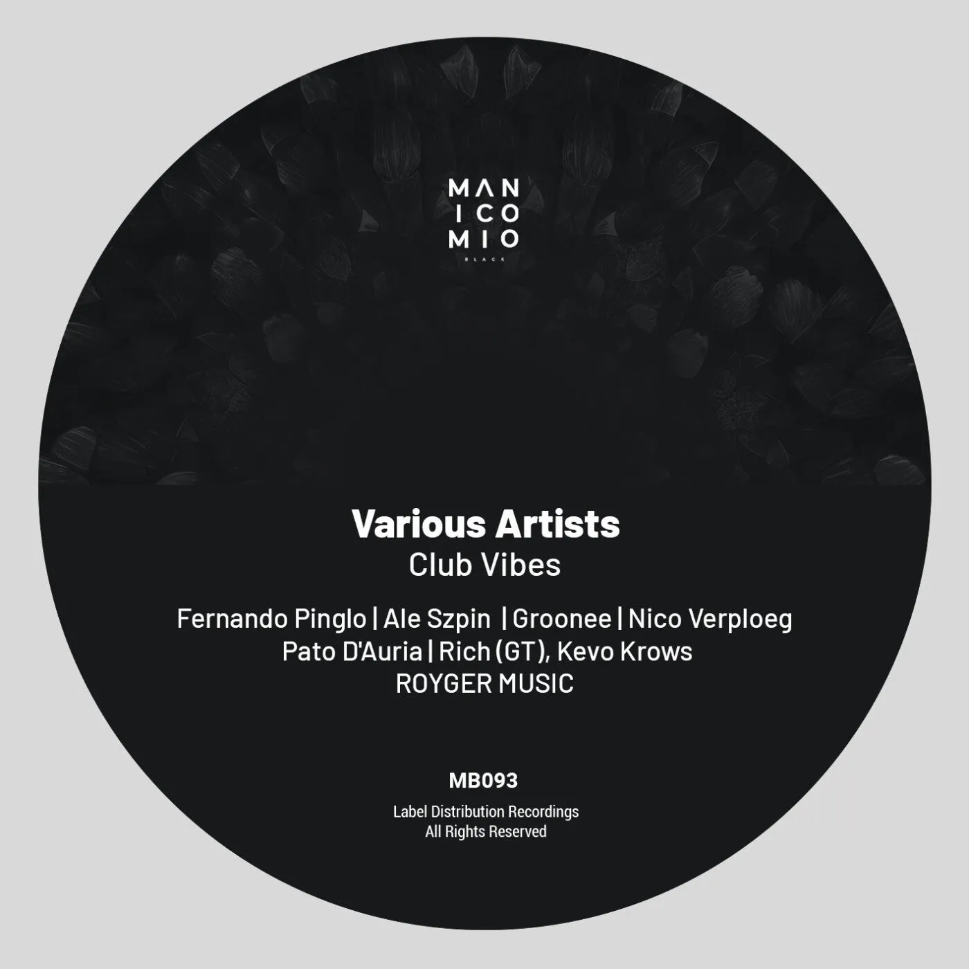 VA - Club Vibes [Manicomio Black]