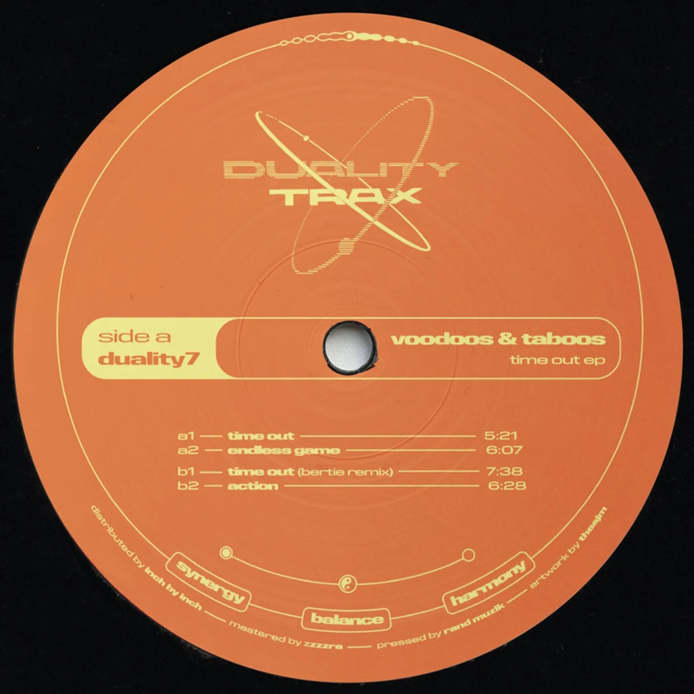 Voodoos & Taboos - Time Out EP [Duality Trax]