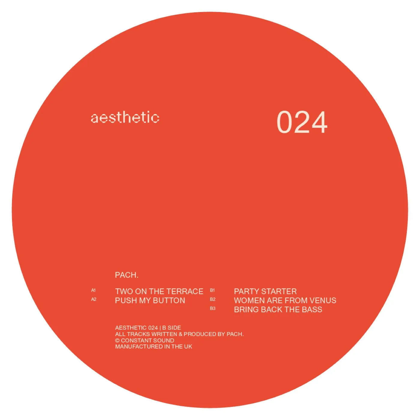 PACH. – Two On The Terrace