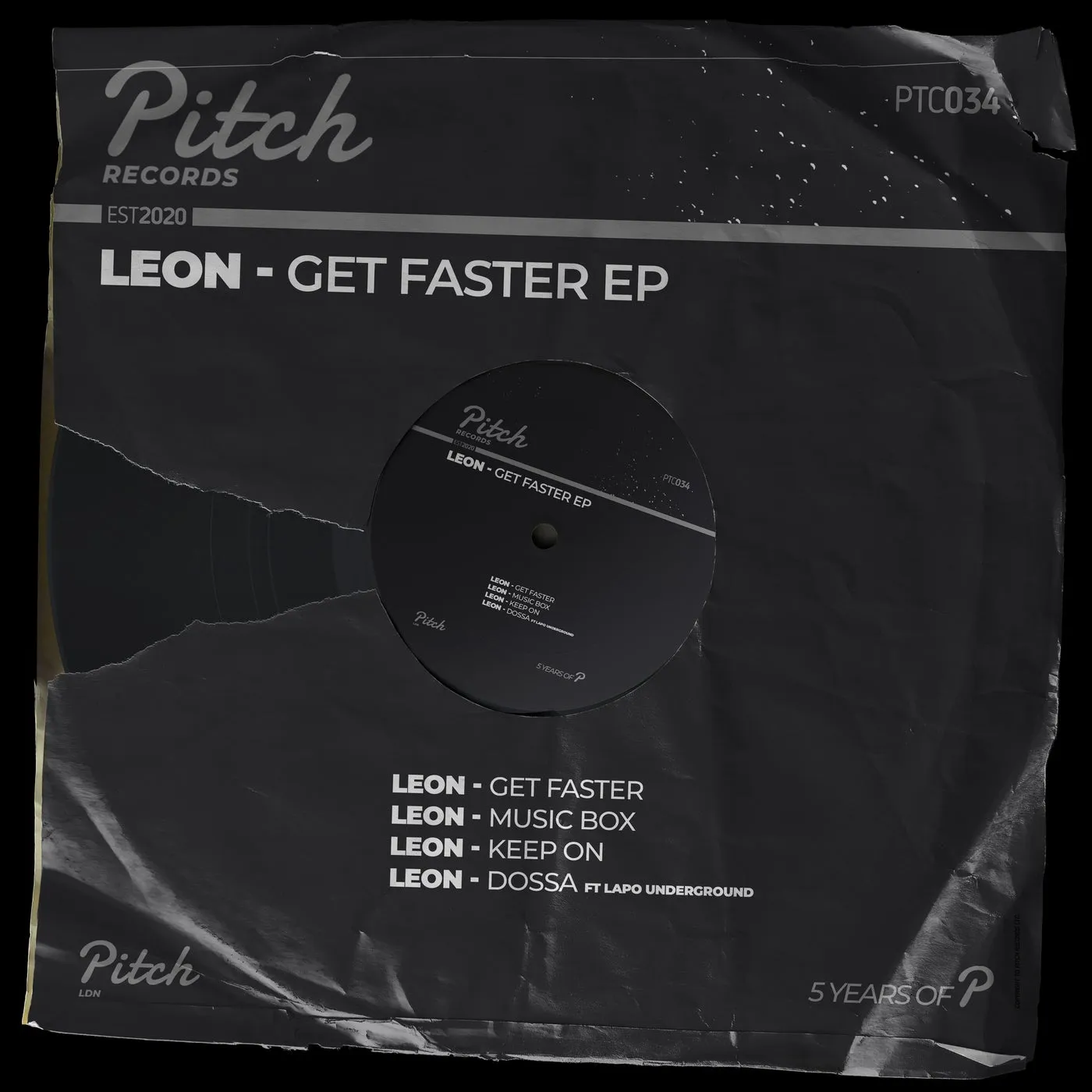 Leon (Italy), Lapo Underground - Get Faster EP [Pitch Records]