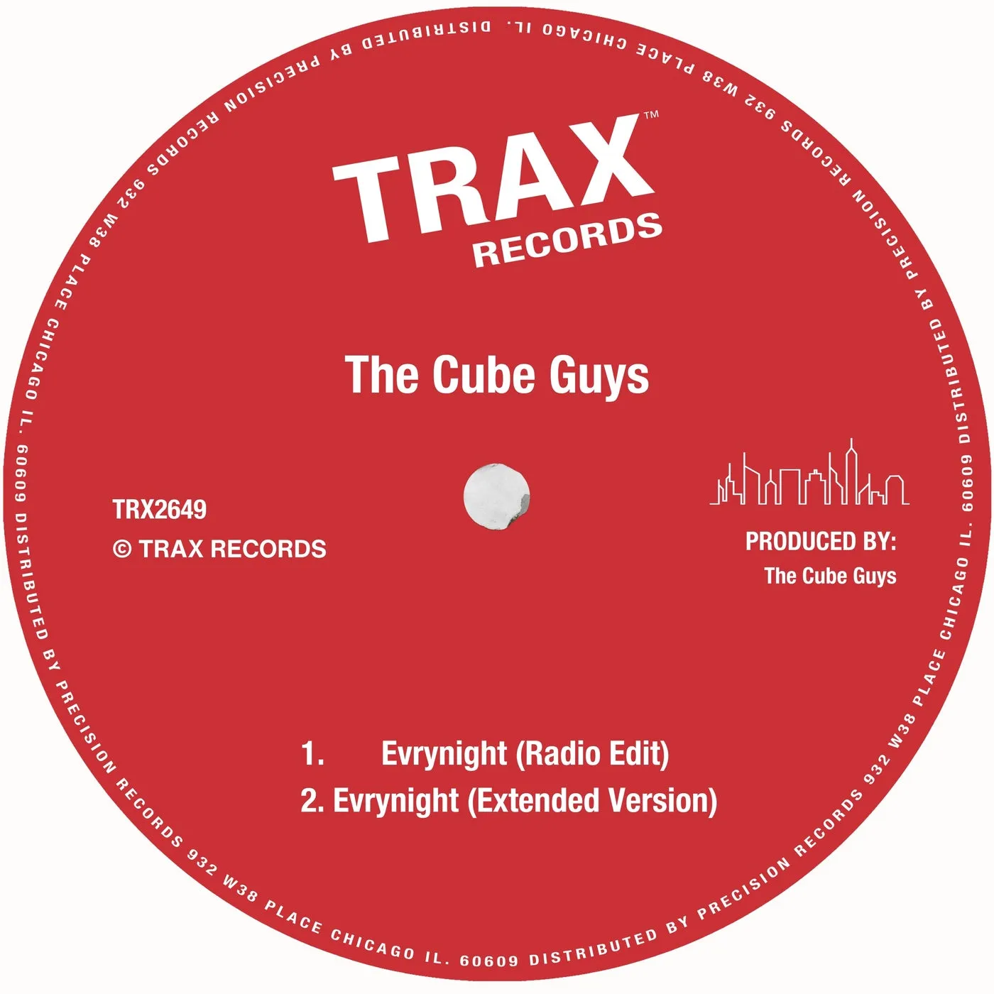 The Cube Guys - Evrynight [Trax Records]