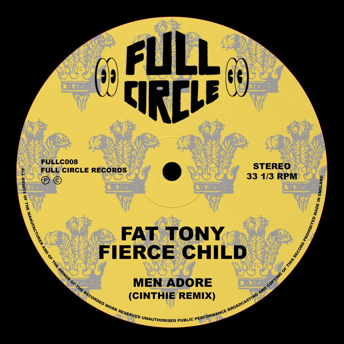 Fierce Child, Fat Tony (UK) – Men Adore (Cinthie Remix)