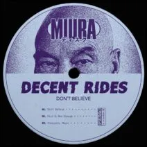 Decent Rides - Don't Believe [Miura Records]