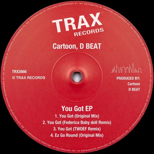 Cartoon, D BEAT - You Got [Trax Records]