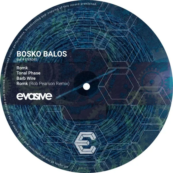 Bosko Balos – Barb Wire EP cover