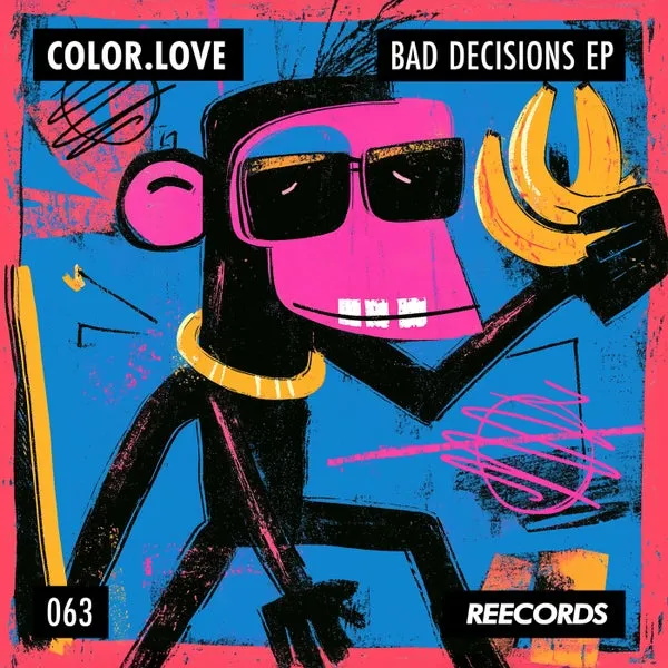 COLOR.LOVE – Bad Decisions EP cover