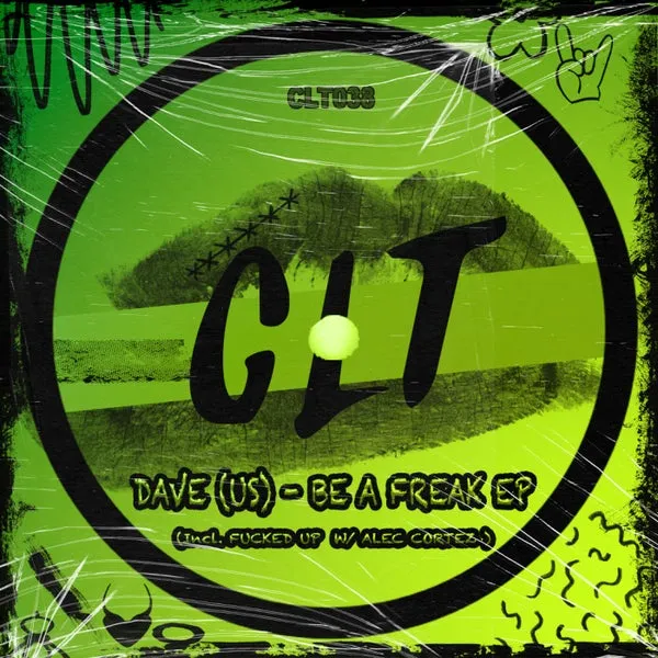DAVE(US), Alec Cortez – Be A Freak EP cover