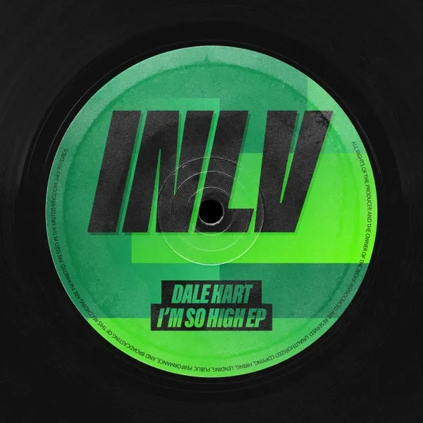 Dale Hart – I’m So High EP cover