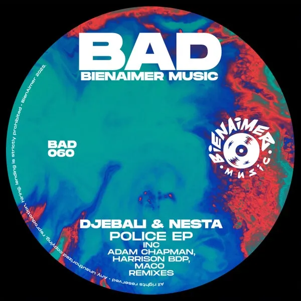 Djebali, Nesta – Police EP cover