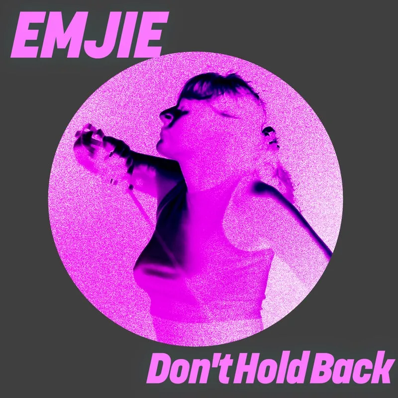 EMJIE – Don’t Hold Back cover