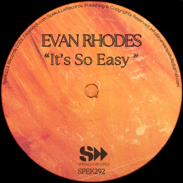 Evan Rhodes – It’s So Easy cover