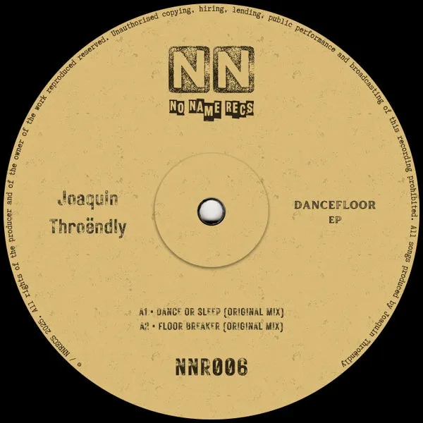 Joaquin Throendly – Dancefloor EP cover