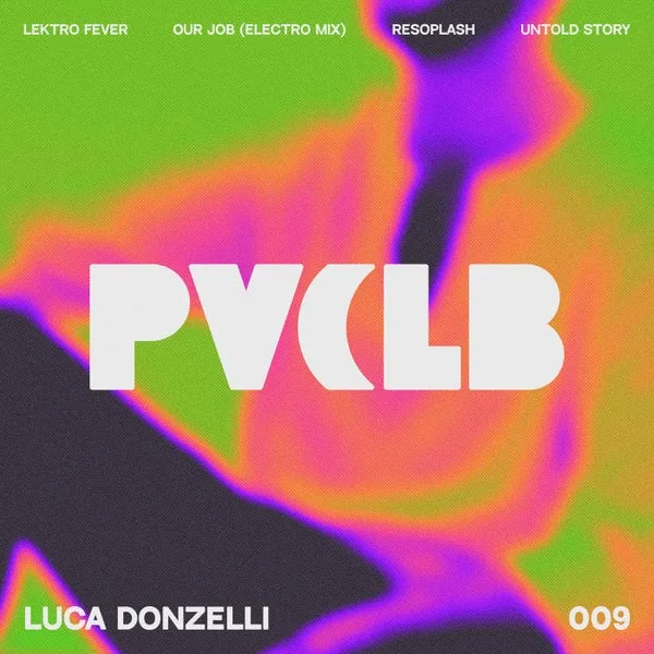 Luca Donzelli – Lektro Fever EP cover